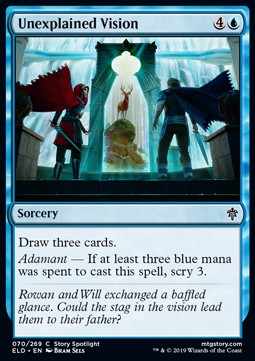 Visione Inspiegabile - Throne of Eldraine (Common) [ELD-70]