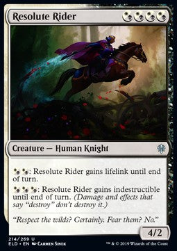 Cavalcante Risoluta - Throne of Eldraine (Uncommon) [ELD-214]