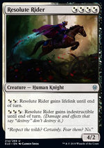 Cavalcante Risoluta - Throne of Eldraine (Uncommon) [ELD-214]
