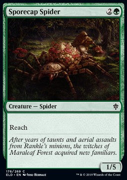Ragno Calotta di Spore - Throne of Eldraine (Common) [ELD-176]
