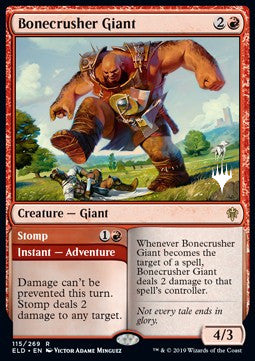 Gigante Sbriciolaossa // Schiacciare - Throne of Eldraine: Promos (Rare) [PELD-115]