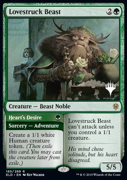 Bestia Innamorata // Desiderio del Cuore - Throne of Eldraine: Promos (Rare) [PELD-165]