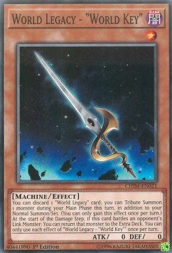 Eredità del Mondo - "Chiave del Mondo" - Chaos Impact (Common) [CHIM-021]