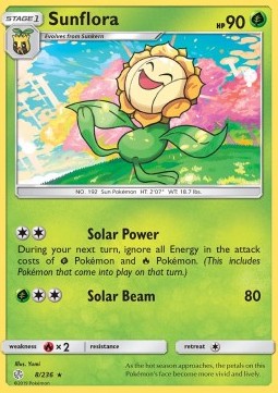 Sunflora - Eclissi Cosmica (Rare) [CEC-8]