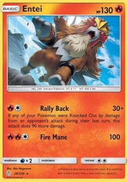 Entei - Eclissi Cosmica (Rare) [CEC-28]