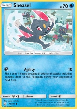Sneasel - Eclissi Cosmica (Common) [CEC-43]