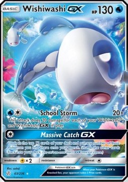 Wishiwashi GX - Eclissi Cosmica (Ultra Rare) [CEC-63]