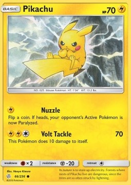 Pikachu - Eclissi Cosmica (Common) [CEC-66]