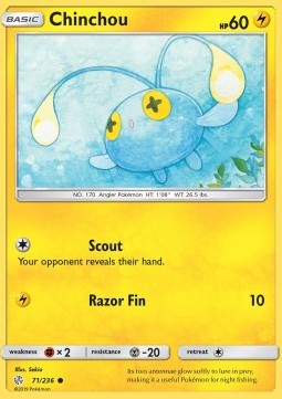 Chinchou - Eclissi Cosmica (Common) [CEC-71]