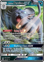 Alolan Persian GX - Eclissi Cosmica (Ultra Rare) [CEC-129]