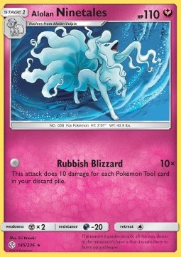 Alolan Ninetales - Eclissi Cosmica (Holo Rare) [CEC-145]