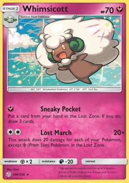 Whimsicott - Eclissi Cosmica (Rare) [CEC-148]
