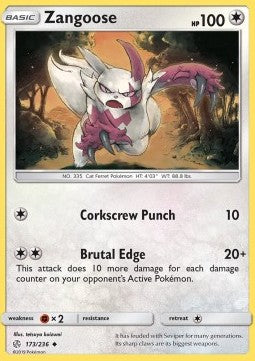 Zangoose - Eclissi Cosmica (Uncommon) [CEC-173]