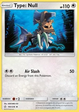 Type: Null - Eclissi Cosmica (Uncommon) [CEC-183]