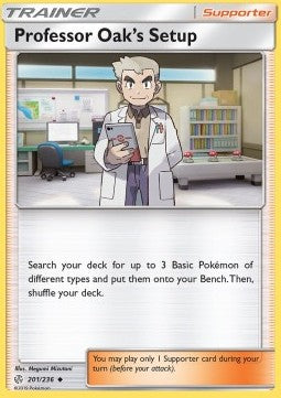 Allestimento del Professor Oak - Eclissi Cosmica (Uncommon) [CEC-201]