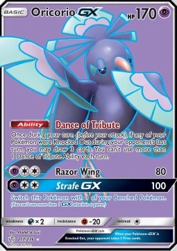 Oricorio GX - Eclissi Cosmica (Ultra Rare) [CEC-217]
