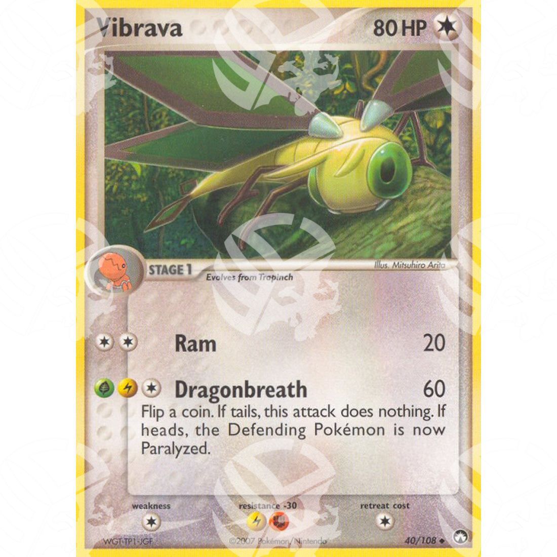 EX Power Keepers - Vibrava - 40/108 - Warcard - EX Power Keepers - Vibrava - 40/108 i prezzi più bassi sul mercato, solo da www.warcardshop.com! Carte singole, box, buste e mazzi.