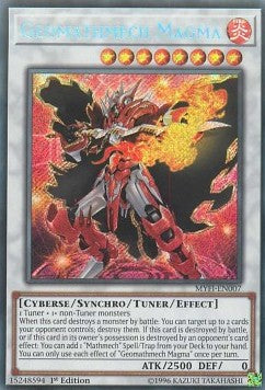 Geomatemech Magma - Mystic Fighters (Secret Rare) [MYFI-007]