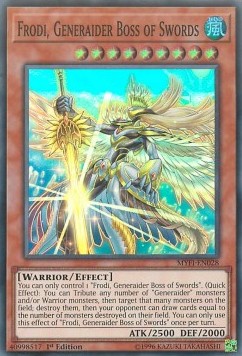 Frodi, Boss Generaider delle Spade - Mystic Fighters (Super Rare) [MYFI-028]