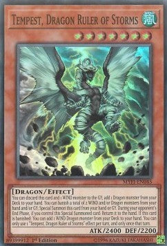 Tempest, Drago Sovrano delle Tempeste - Mystic Fighters (Super Rare) [MYFI-045]