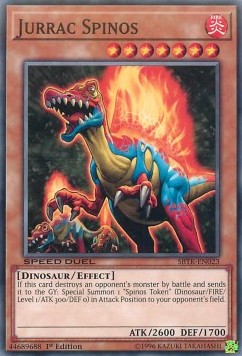 Jurrac Spinos - Speed Duel: Trials of the Kingdom (Common) [SBTK-023]