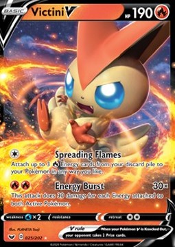 Victini V - Spada e Scudo (Ultra Rare) [SSH-25]