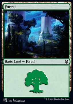 Foresta - Theros Beyond Death: Extras (Land) [XTHB-287]