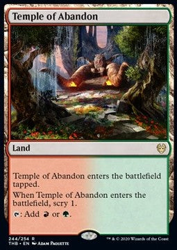 Tempio dell'Abbandono - Theros Beyond Death (Rare) [THB-244]
