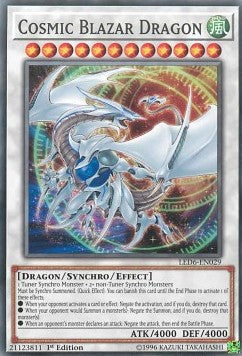 Drago Blazar Cosmico - Legendary Duelists: Magical Hero (Common) [LED6-029]