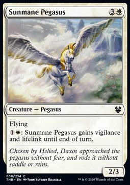 Pegaso dalla Criniera Solare - Theros Beyond Death (Common) [THB-38]