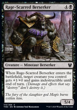 Berserker Sfregiato dalla Rabbia - Theros Beyond Death (Common) [THB-113]
