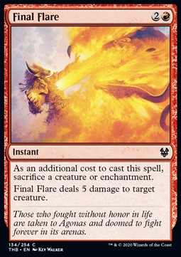 Fiammata Finale - Theros Beyond Death (Common) [THB-134]