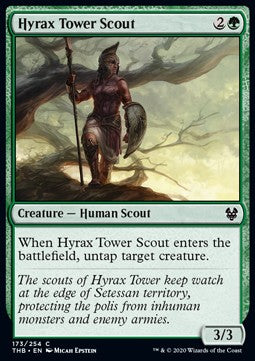 Esploratrice della Torre di Hyrax - Theros Beyond Death (Common) [THB-173]