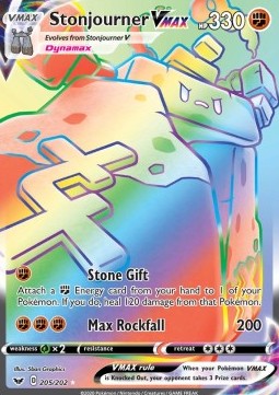 Stonjourner VMAX - Spada e Scudo (Secret Rare) [SSH-205]
