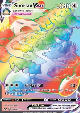 Snorlax VMAX - Spada e Scudo (Secret Rare) [SSH-206]