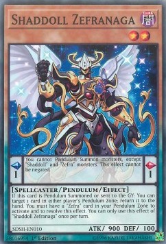 Bambolaombra Zefraniaga - Structure Deck: Shaddoll Showdown (Common) [SDSH-010]