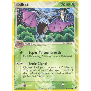 EX Specie Delta - Golbat - 43/113 - Warcard - EX Specie Delta - Golbat - 43/113 i prezzi più bassi sul mercato, solo da www.warcardshop.com! Carte singole, box, buste e mazzi.
