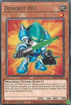 Deskbot 001 - Structure Deck: Mechanized Madness (Common) [SR10-021]