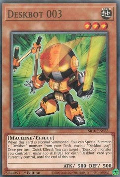 Deskbot 003 - Structure Deck: Mechanized Madness (Common) [SR10-022]