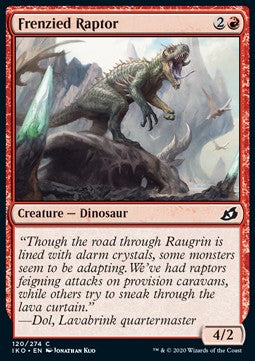 Raptor Frenetico - Ikoria: Lair of Behemoths (Common) [IKO-120]