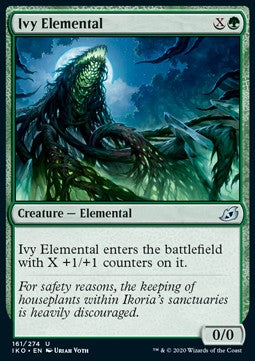 Elementale d'Edera - Ikoria: Lair of Behemoths (Uncommon) [IKO-161]