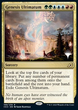 Ultimatum della Genesi - Ikoria: Lair of Behemoths: Promos (Rare) [PIKO-189]