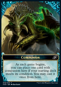 Companion Token - Ikoria: Lair of Behemoths: Extras (Token) [XIKO-T13]