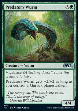 Wurm Predatore - Set Base 2021: Extras (Uncommon) [XM21-338]