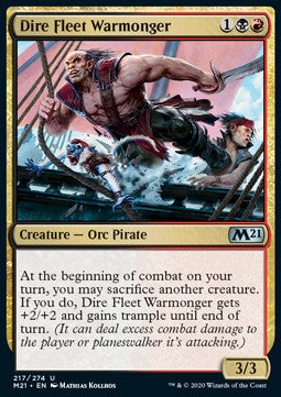 Attaccabrighe della Flotta Funesta - Set Base 2021 (Uncommon) [M21-217]
