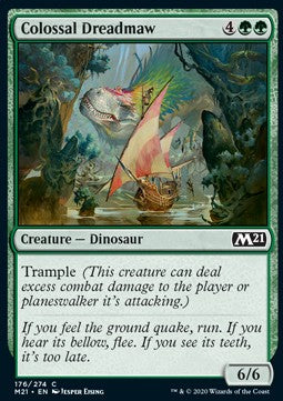 Fauce del Terrore Colossale - Set Base 2021 (Common) [M21-176]