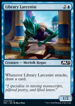Ladra delle Biblioteche - Set Base 2021 (Common) [M21-55]