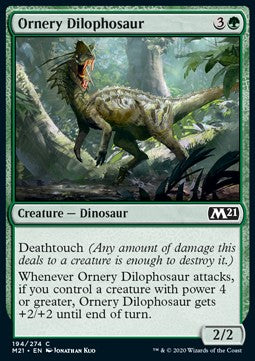 Dilofosauro Irascibile - Set Base 2021 (Common) [M21-194]