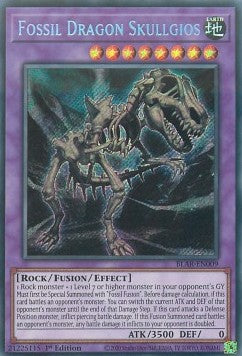 Drago Fossile Skullgios - Battles of Legend: Armageddon (Secret Rare) [BLAR-009]