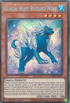 Bestia Glaciale Lupo Bufera - Battles of Legend: Armageddon (Secret Rare) [BLAR-031]